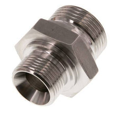 G 1'' x G 3/4'' Barra de acero inoxidable de doble espiga 345 - Hidráulica