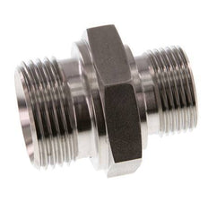 G 1'' x G 3/4'' Barra de acero inoxidable de doble espiga 345 - Hidráulica