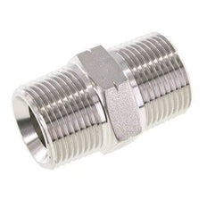1'' NPT Acero inoxidable Espiga doble 140 Bar - Hidráulico