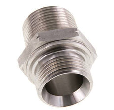 1'' NPT x G 1'' Acero inoxidable Espiga doble 40 Bar - Hidráulico