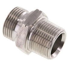 1'' NPT x G 1'' Acero inoxidable Espiga doble 40 Bar - Hidráulico