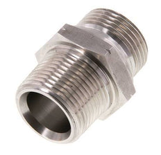 1'' NPT x G 1'' Acero inoxidable Espiga doble 40 Bar - Hidráulico