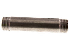 R 1'' Stainless steel Double Pipe Nipple 20 Bar DIN 2982 - 150mm