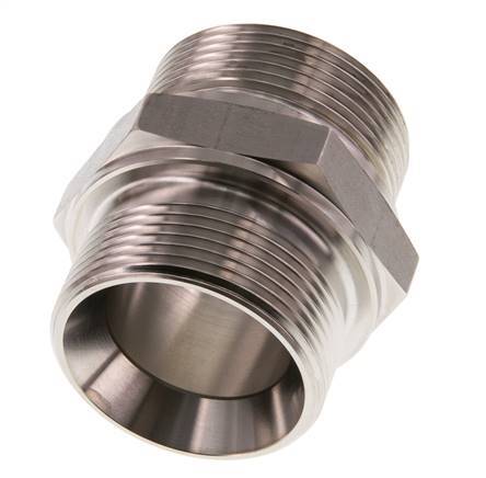 G 1 1/2'' Barra de acero inoxidable de doble espiga 315 - Hidráulica