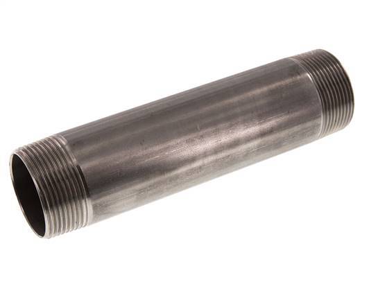 R 1 1/2'' Stainless steel Double Pipe Nipple 20 Bar DIN 2982 - 180mm