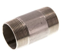 R 1 1/2'' Stainless steel Double Pipe Nipple 20 Bar DIN 2982 - 80mm