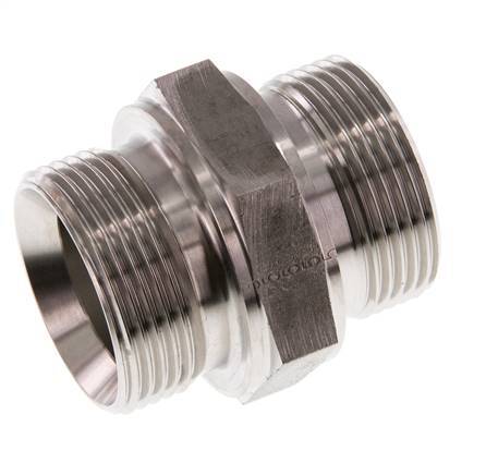 G 1 1/4'' Barra de acero inoxidable de doble espiga 315 - Hidráulica