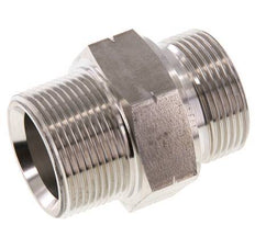 1 1/4'' NPT x G 1 1/4'' Acero inoxidable Espiga doble 40 Bar - Hidráulico
