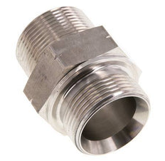 1 1/4'' NPT x G 1 1/4'' Acero inoxidable Espiga doble 40 Bar - Hidráulico