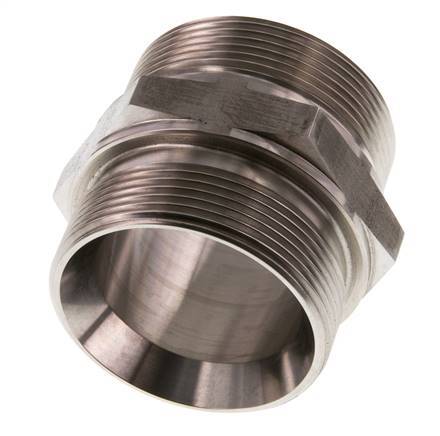G 2'' Acero inoxidable doble espiga 160 Bar - Hidráulico