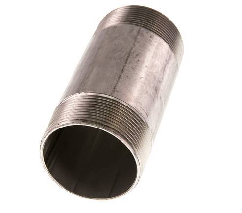 R 2'' Stainless steel Double Pipe Nipple 20 Bar DIN 2982 - 120mm