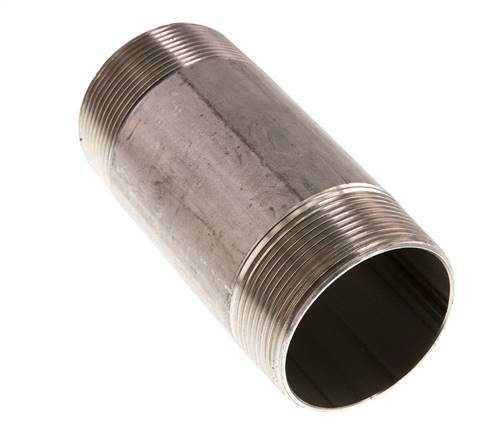 R 2'' Stainless steel Double Pipe Nipple 20 Bar DIN 2982 - 120mm
