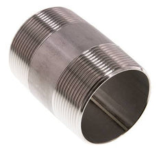 R 2'' Stainless steel Double Pipe Nipple 20 Bar DIN 2982 - 80mm