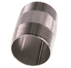 R 2'' Stainless steel Double Pipe Nipple 20 Bar DIN 2982 - 80mm