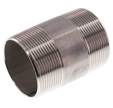 R 2'' Stainless steel Double Pipe Nipple 20 Bar DIN 2982 - 80mm