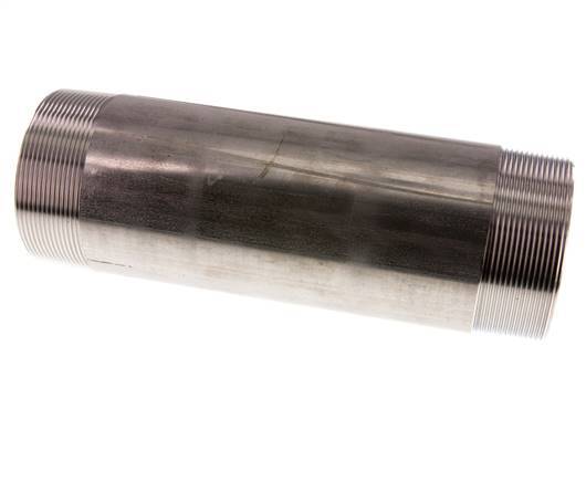 R 3'' Stainless steel Double Pipe Nipple 20 Bar DIN 2982 - 250mm