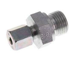 G 1/2'' Macho x 6S Anillo de corte recto de acero galvanizado 630 Barra DIN 2353
