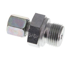 G 1/2'' Macho x 6S Anillo de corte recto de acero galvanizado 630 Barra DIN 2353