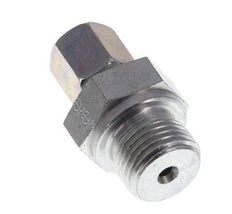 G 1/2'' Macho x 6S Anillo de corte recto de acero galvanizado 630 Barra DIN 2353