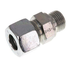 G 1/2'' Macho x 16S Anillo de corte recto de acero galvanizado 400 Bar DIN 2353