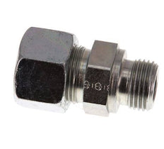 G 1/2'' Macho x 16S Anillo de corte recto de acero galvanizado 400 Bar DIN 2353
