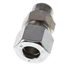 G 1/2'' Macho x 16S Anillo de corte recto de acero galvanizado 400 Bar DIN 2353