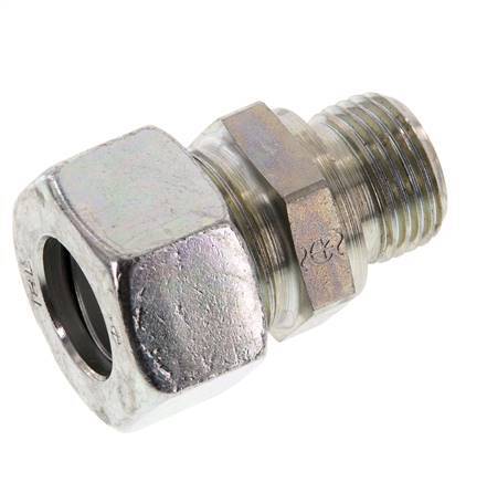 G 1/2'' Macho x 18L Anillo de corte recto de acero galvanizado 315 Barra DIN 2353