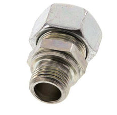 G 1/2'' Macho x 18L Anillo de corte recto de acero galvanizado 315 Barra DIN 2353