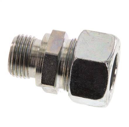 G 1/2'' Macho x 18L Anillo de corte recto de acero galvanizado 315 Barra DIN 2353