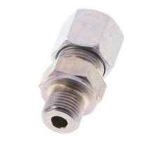 G 1/8'' Macho x 8LL Anillo de corte recto de acero galvanizado 100 Bar DIN 2353