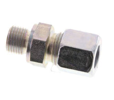 G 1/8'' Macho x 8LL Anillo de corte recto de acero galvanizado 100 Bar DIN 2353