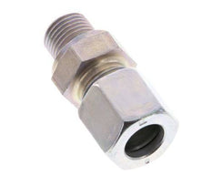 G 1/8'' Macho x 8LL Anillo de corte recto de acero galvanizado 100 Bar DIN 2353