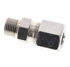 R 1/8'' Male x 8LL Zinc plated Steel Straight Cutting Ring 100 Bar DIN 2353 [2 Pieces]