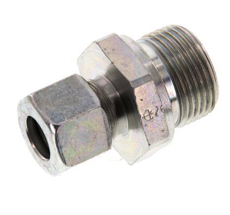 G 3/4'' Macho x 12L Anillo de corte recto de acero galvanizado 315 Barra DIN 2353
