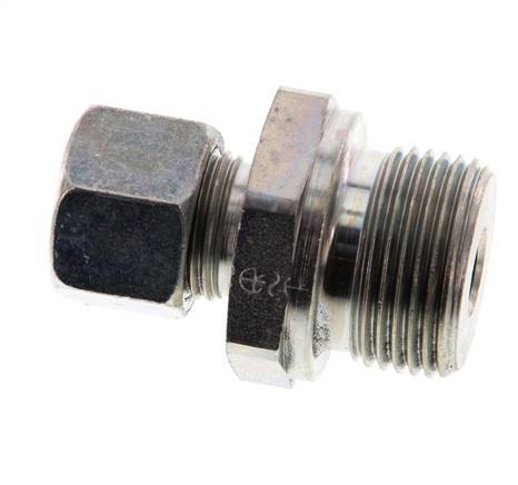 G 3/4'' Macho x 12L Anillo de corte recto de acero galvanizado 315 Barra DIN 2353