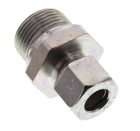 G 3/4'' Macho x 12L Anillo de corte recto de acero galvanizado 315 Barra DIN 2353