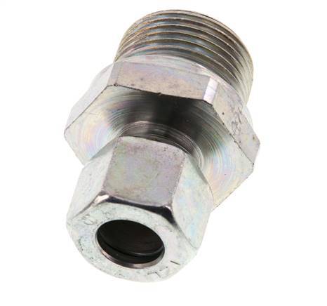 G 3/4'' Macho x 12L Anillo de corte recto de acero galvanizado 315 Barra DIN 2353