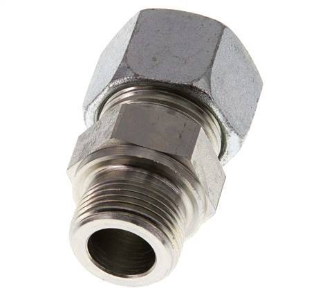 G 3/4'' Macho x 20S Anillo de corte recto de acero galvanizado 400 Bar DIN 2353