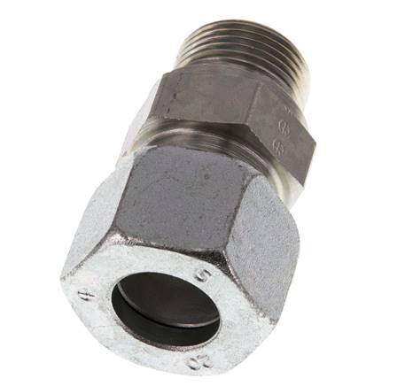 G 3/4'' Macho x 20S Anillo de corte recto de acero galvanizado 400 Bar DIN 2353