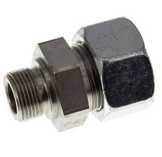 G 3/4'' Macho x 25S Anillo de corte recto de acero galvanizado 400 Bar DIN 2353