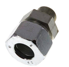 G 3/4'' Macho x 25S Anillo de corte recto de acero galvanizado 400 Bar DIN 2353