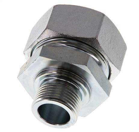 G 3/4'' Macho x 35L Anillo de corte recto de acero galvanizado 160 Bar DIN 2353
