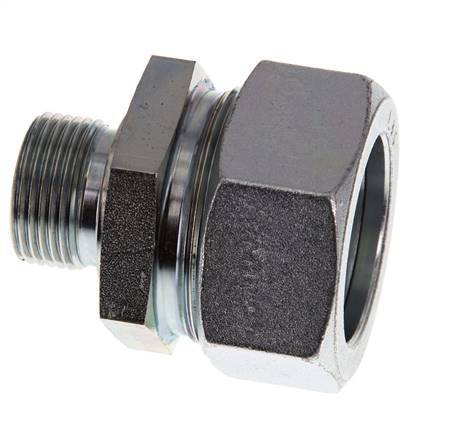 G 3/4'' Macho x 35L Anillo de corte recto de acero galvanizado 160 Bar DIN 2353