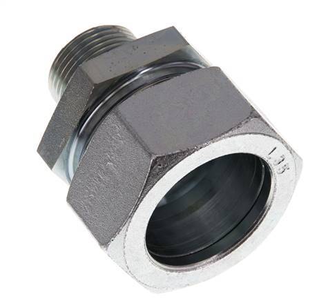 G 3/4'' Macho x 35L Anillo de corte recto de acero galvanizado 160 Bar DIN 2353