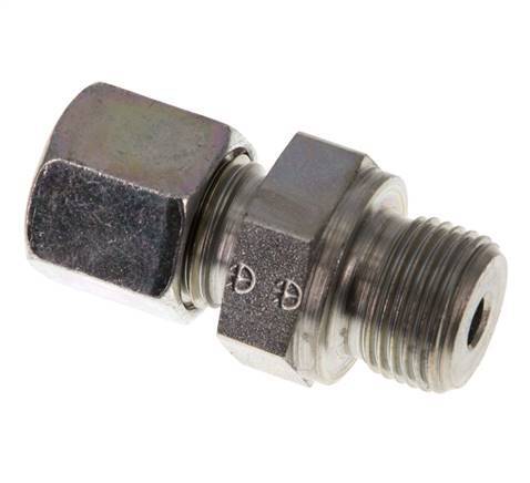 G 3/8'' Macho x 8S Anillo de corte recto de acero galvanizado 630 Barra DIN 2353