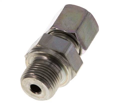G 3/8'' Macho x 8S Anillo de corte recto de acero galvanizado 630 Barra DIN 2353