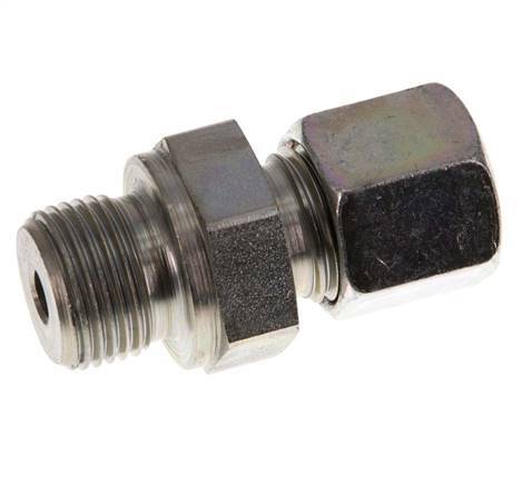 G 3/8'' Macho x 8S Anillo de corte recto de acero galvanizado 630 Barra DIN 2353