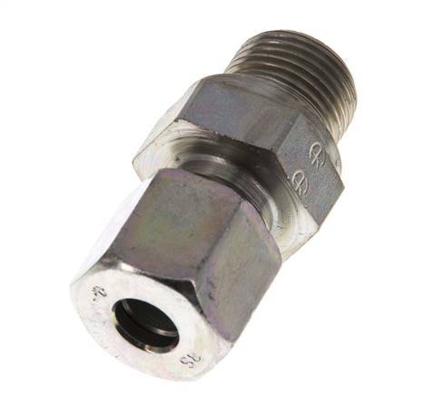 G 3/8'' Macho x 8S Anillo de corte recto de acero galvanizado 630 Barra DIN 2353
