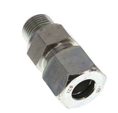 G 3/8'' Male x 12S Zinc plated Steel Straight Cutting Ring 630 Bar DIN 2353 [2 Pieces]