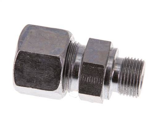 G 3/8'' Macho x 14S Anillo de corte recto de acero galvanizado 630 Barra DIN 2353